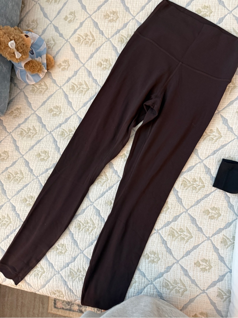 lululemon athletica Dark Brown High-Waist Leggings